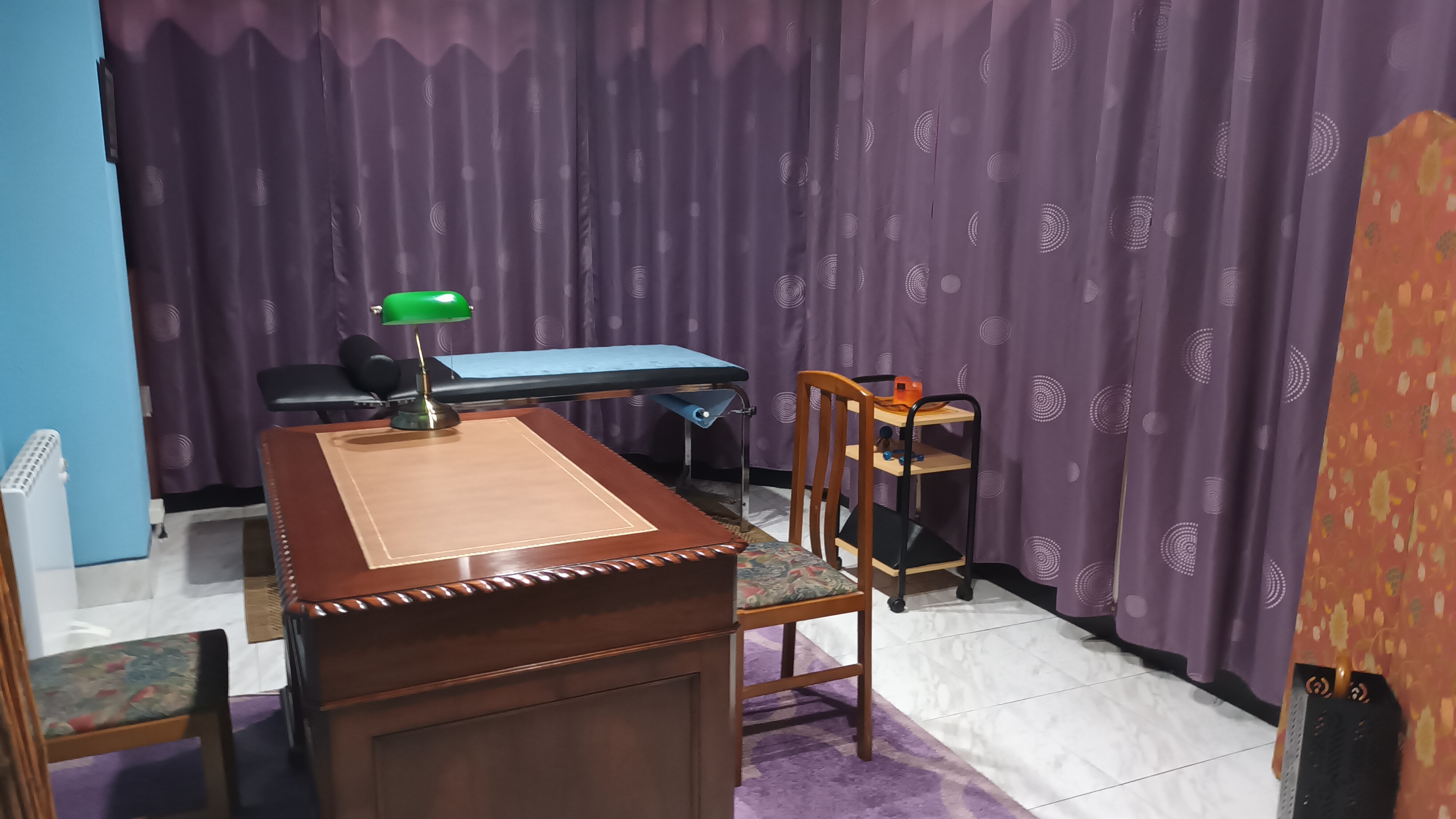 En las galerías comerciales 