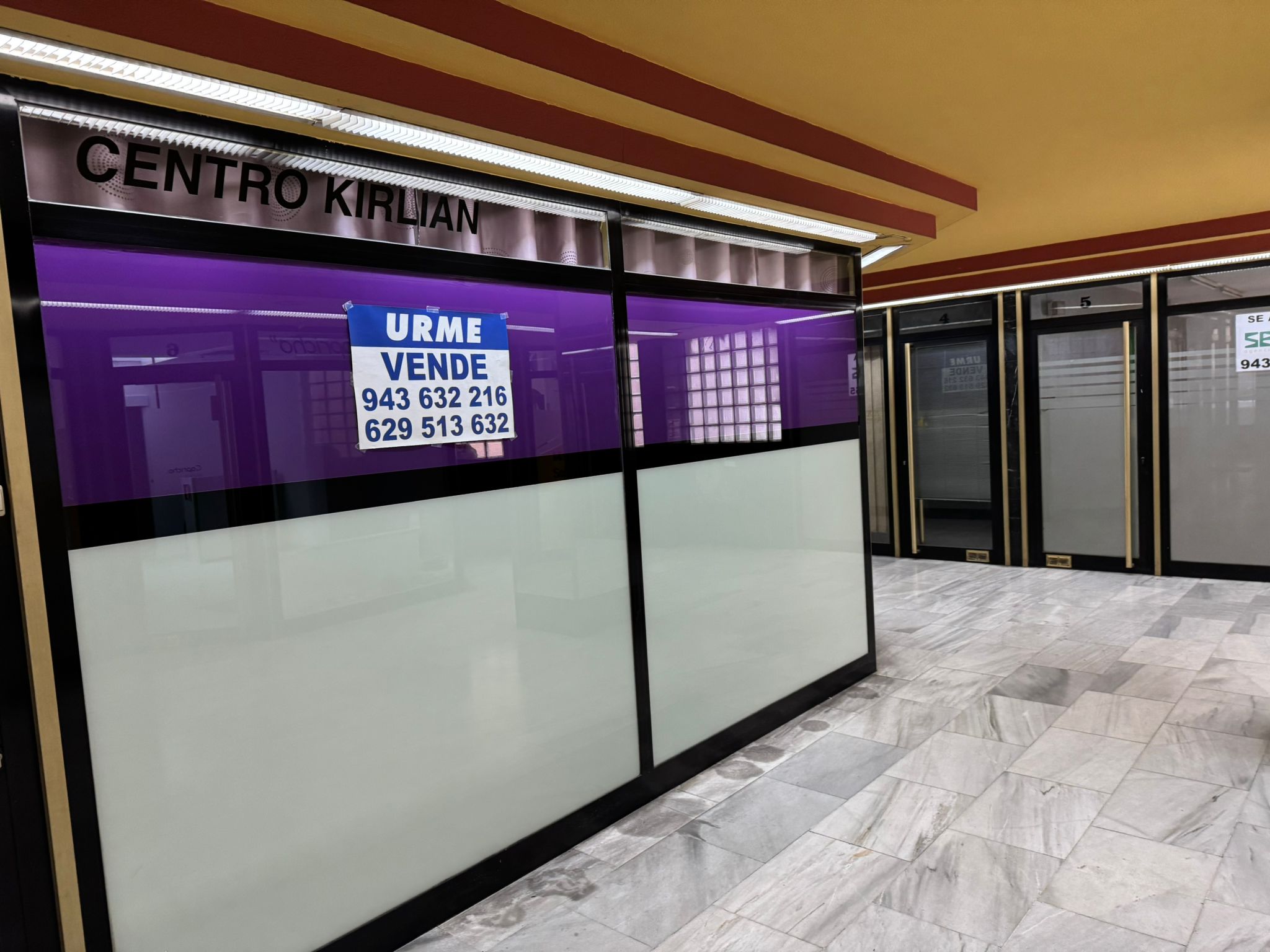 En las galerías comerciales 