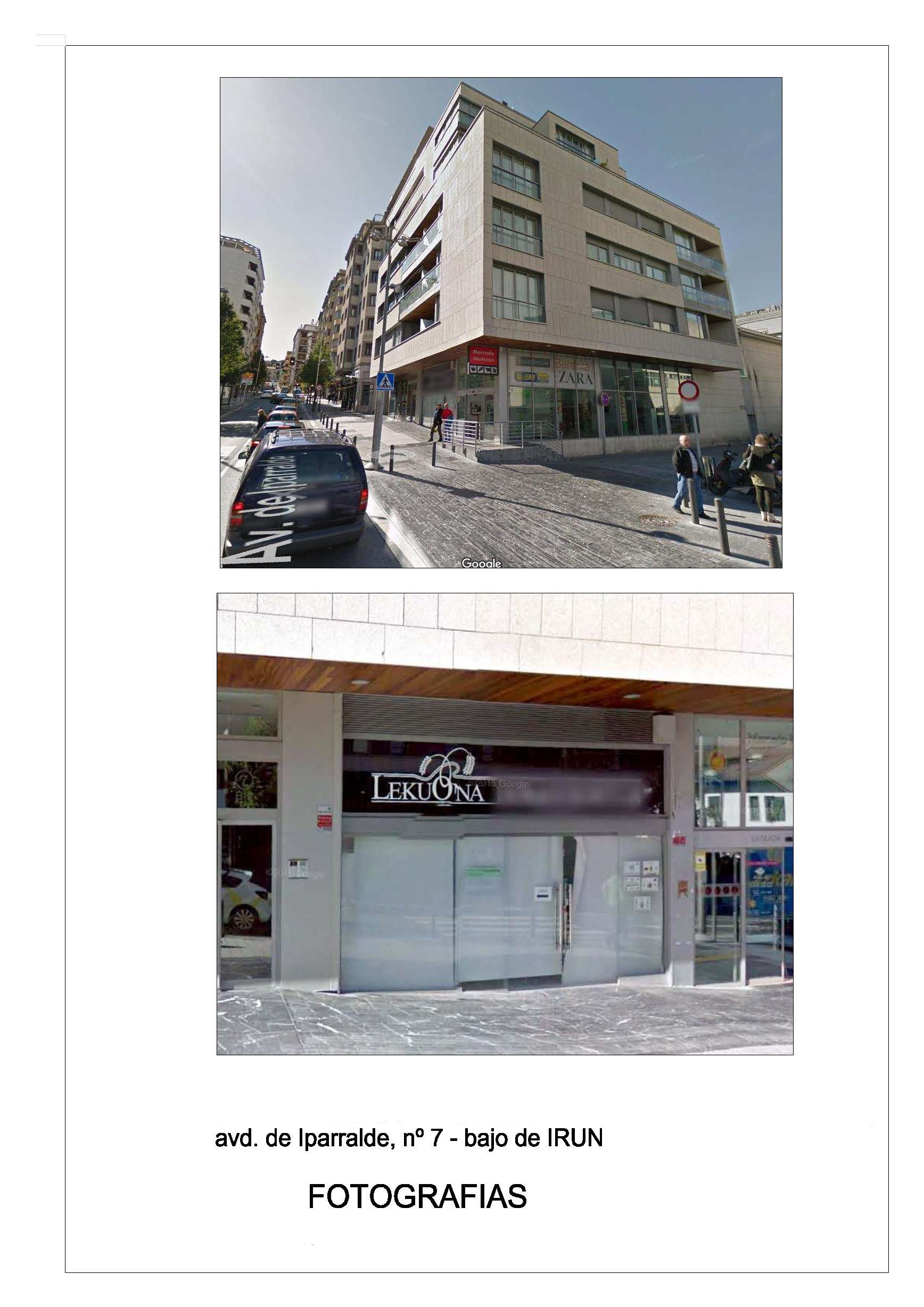 En Avenida de Iparralde, junto a los juzgados, se vende local comercial, idealmente ubicado.40m2 en dos estancias. Baño. Salida de humos. Ven a conocerlo!