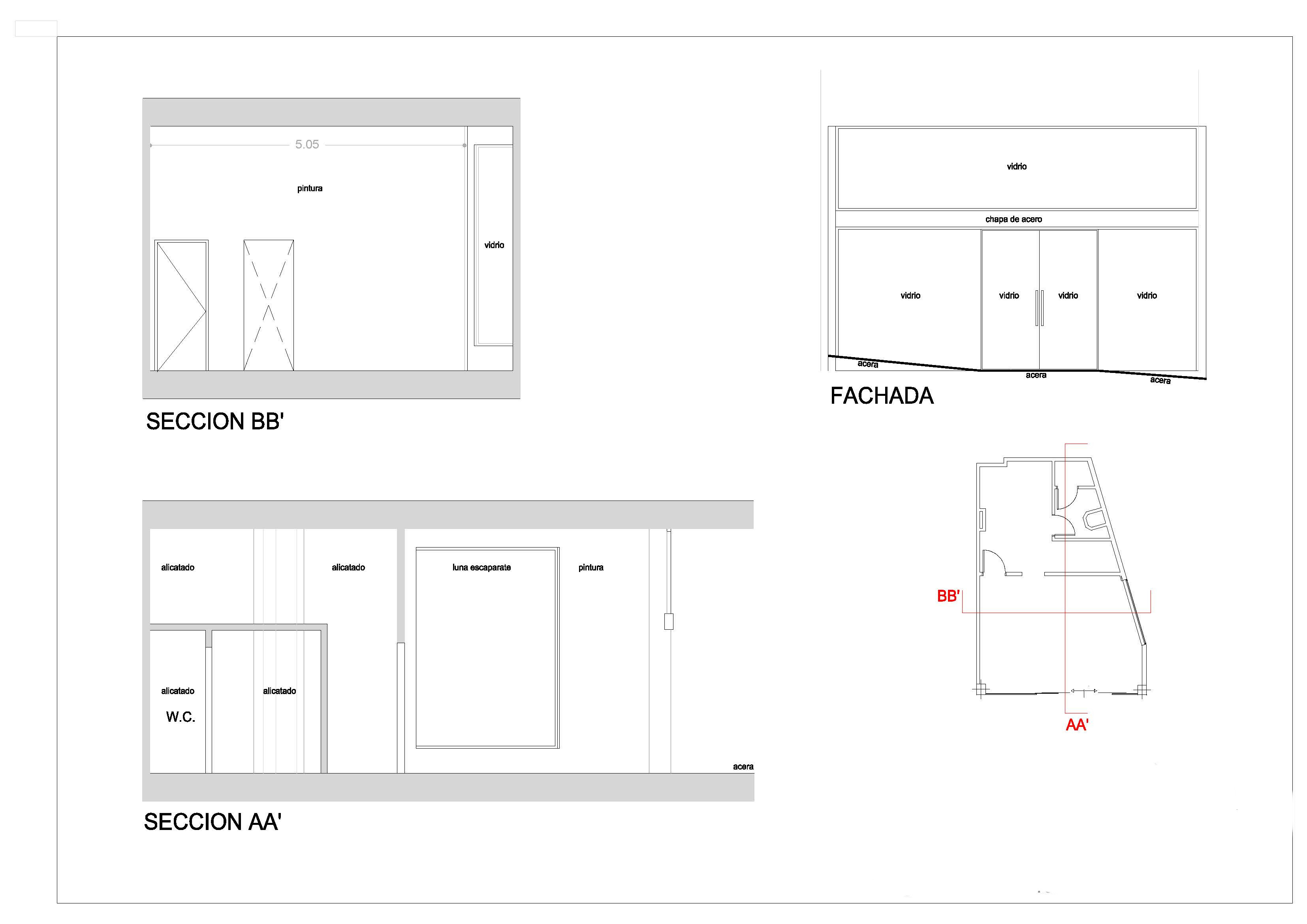 En Avenida de Iparralde, junto a los juzgados, se vende local comercial, idealmente ubicado.40m2 en dos estancias. Baño. Salida de humos. Ven a conocerlo!
