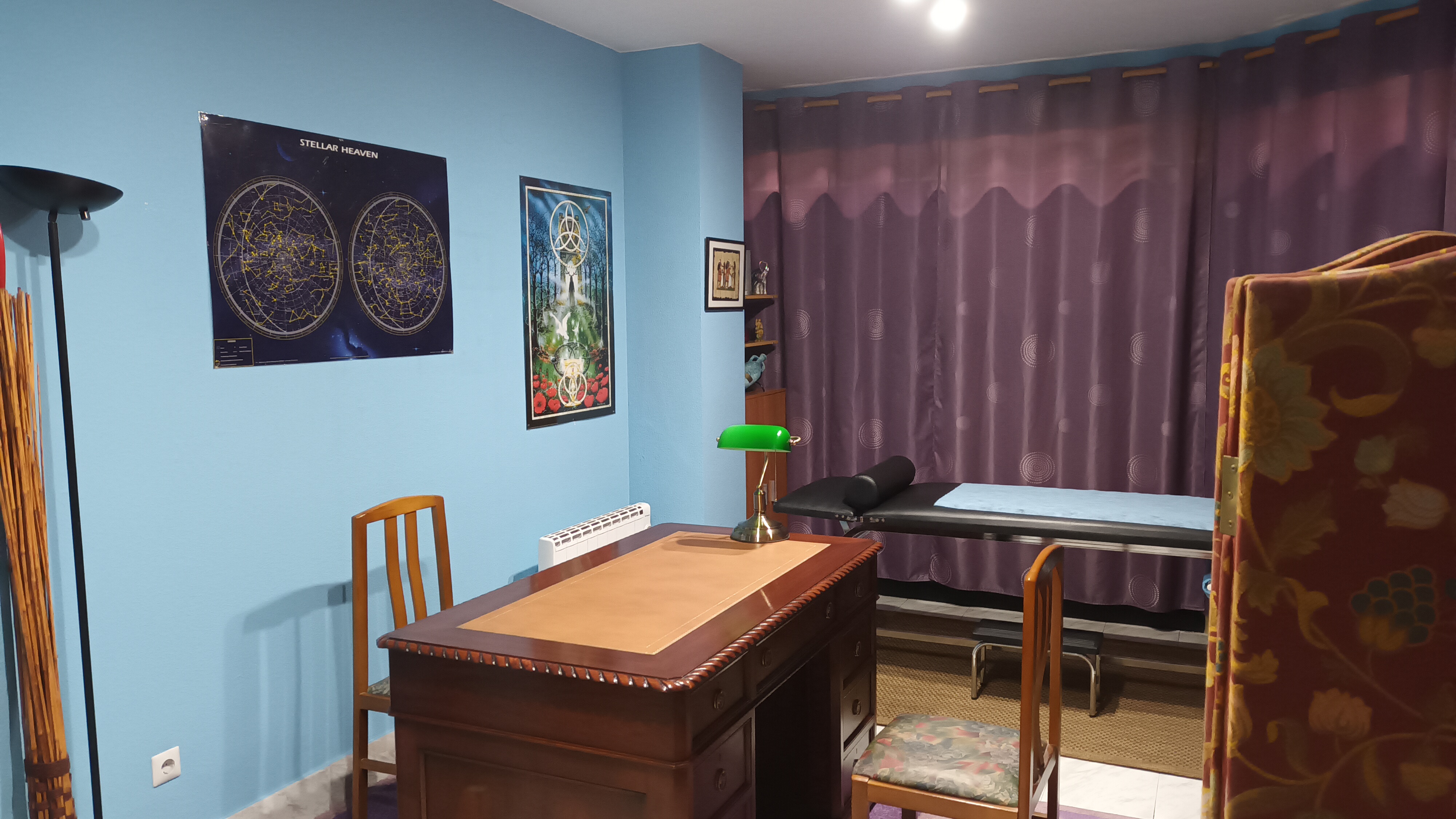 En las galerías comerciales 